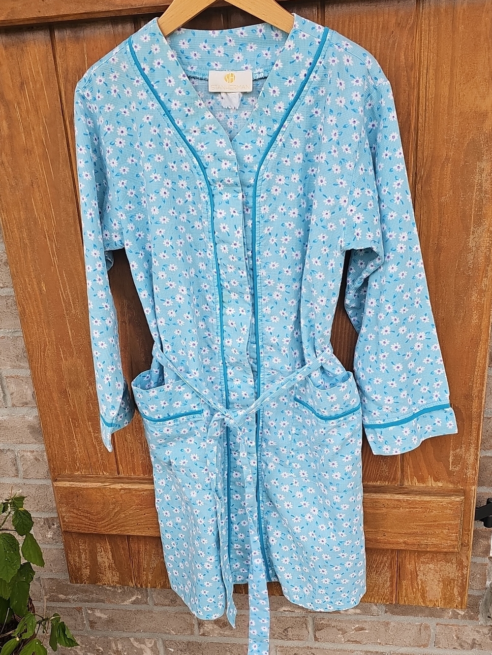 Stan Herman Floral Robe